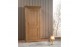 Dulap din lemn masiv de stejar cu o uşă BRISTOL 95x55x200 cm