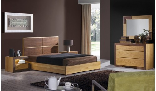 Noptiera dormitor lemn masiv HAVANA 2 55x35x45 cm