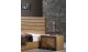 Noptiera dormitor lemn masiv HAVANA 2 sertare 55x35x45 cm